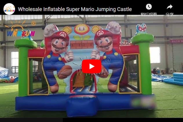 Wholesale Inflatable Super Mario Jumping Castle