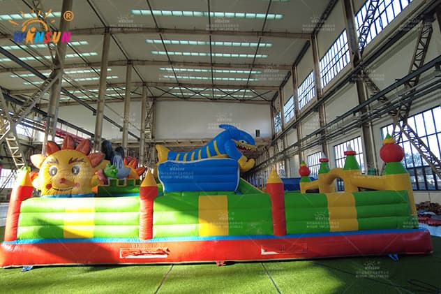 inflatable playground park