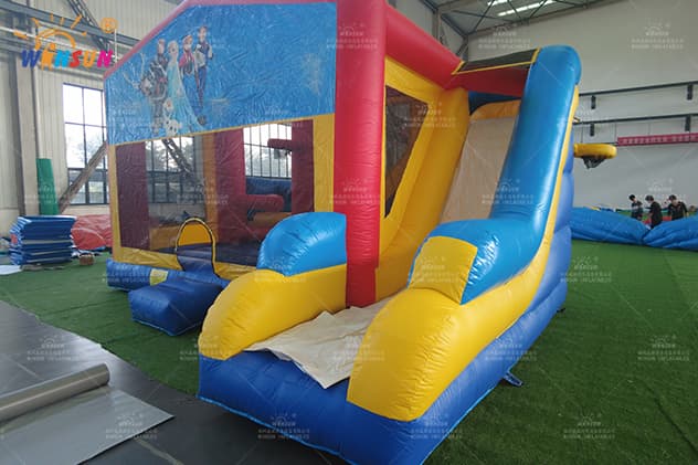 6in1 inflatable combo jumping castle with slide (3)