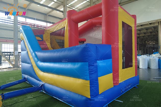 6in1 inflatable combo jumping castle with slide (4)