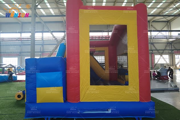 6in1 inflatable combo jumping castle with slide (5)