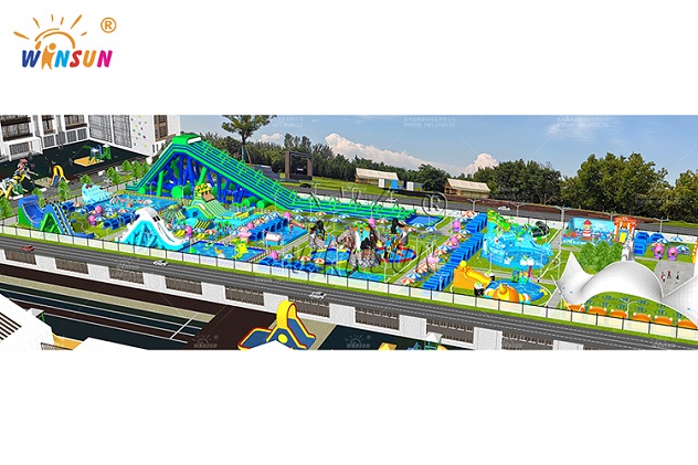 Giant water park design