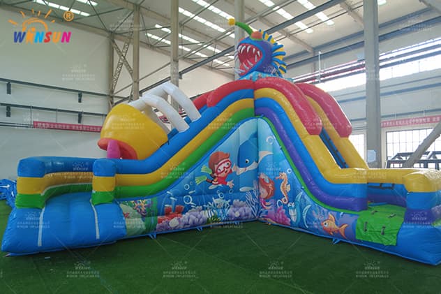 Inflatable Pool Slide for Adults