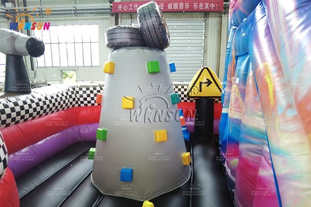 Racing car inflatable combo for sale