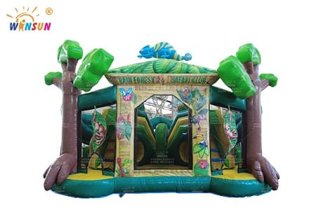 WSC-557 Rain Forest Safari Club Inflatable Combo