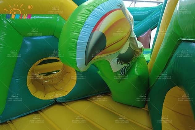 rain forest safari club inflatable combo (4)