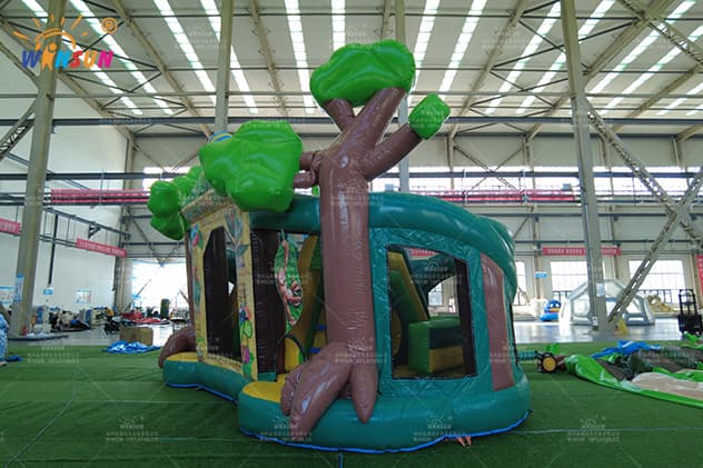 rain forest safari club inflatable combo (6)