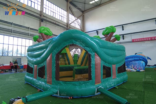 rain forest safari club inflatable combo (8)