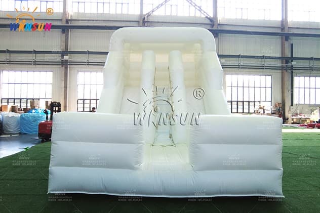 Dual Lane Inflatable Dry Slide for sale