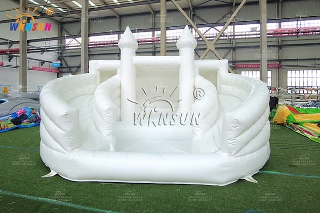 Dual Lane Inflatable water Slide for sale