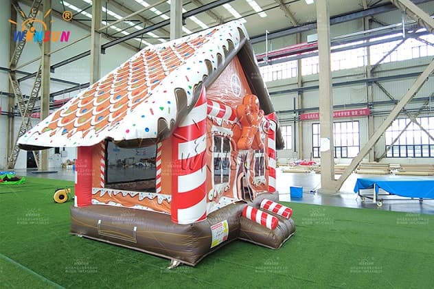 Ginger Bread Christmas Bounce House