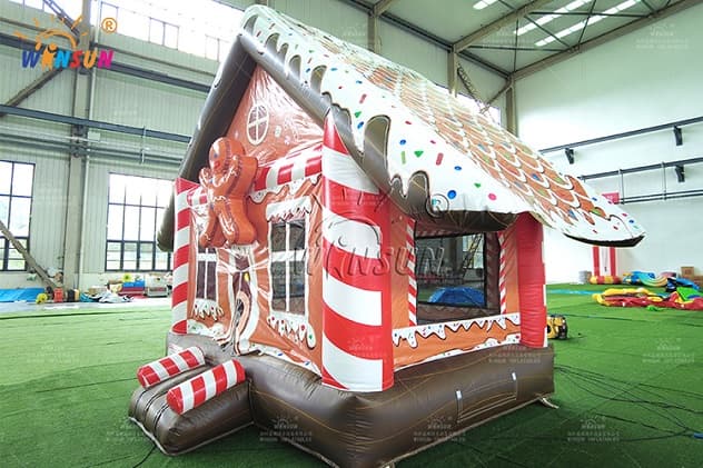 Gingerbread Bounce House Dry