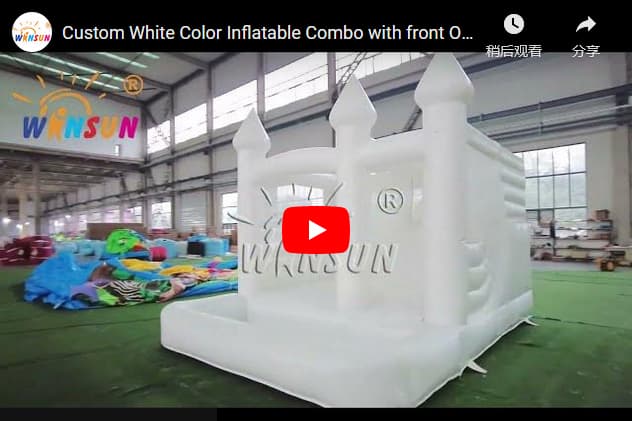 outdoor Inflatable Bounce House with Ball Pit