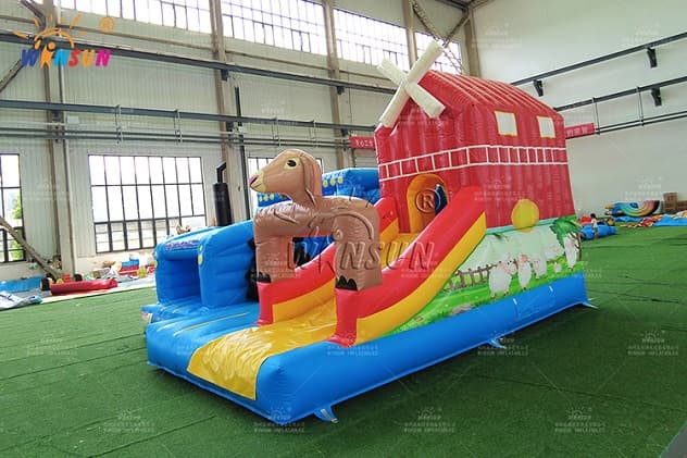 Farm Truck Inflatable Combo for sale