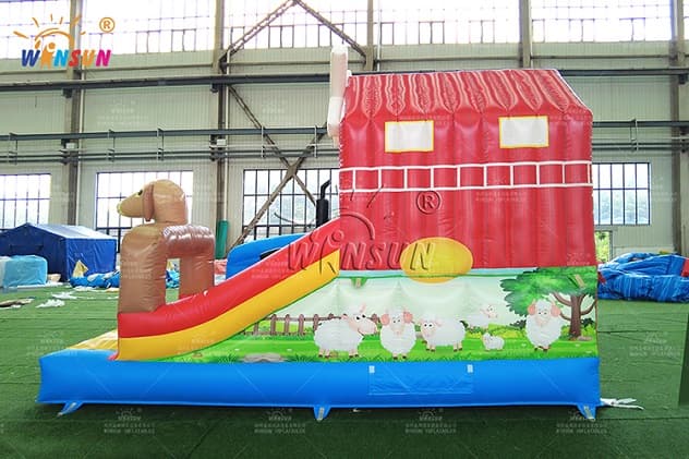 Farm Truck Inflatable Jumping Bouncer outdoor