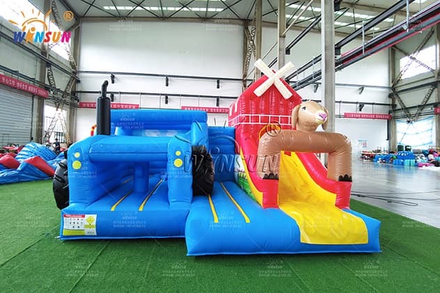 Farm Truck Inflatable Jumping Bouncer