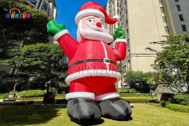 Giant Christmas Inflatable Santa Claus with blower