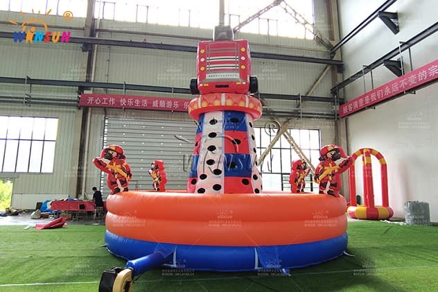 High Quality Inflatable Climbing Tower Rock Wall