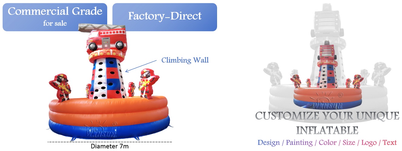 Inflatable Climbing Wall for sale