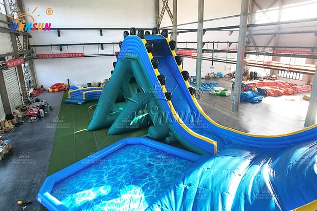 Outdoor Movable Amusement Inflatable Water Park