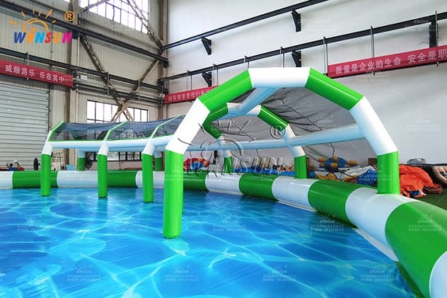 summer water game park outdoor crocodile inflatable water slide