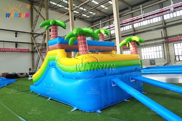 Giant inflatable water slide outdoor for adults