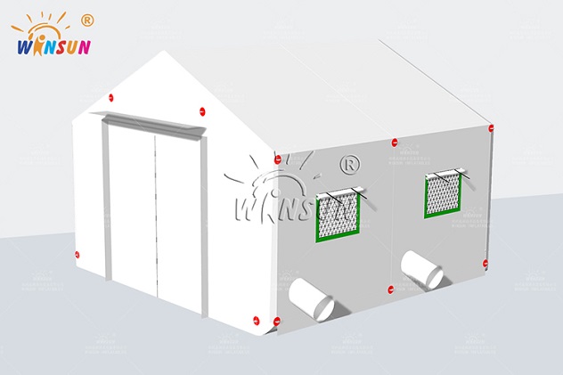 Inflatable Shelters for Disaster Relief