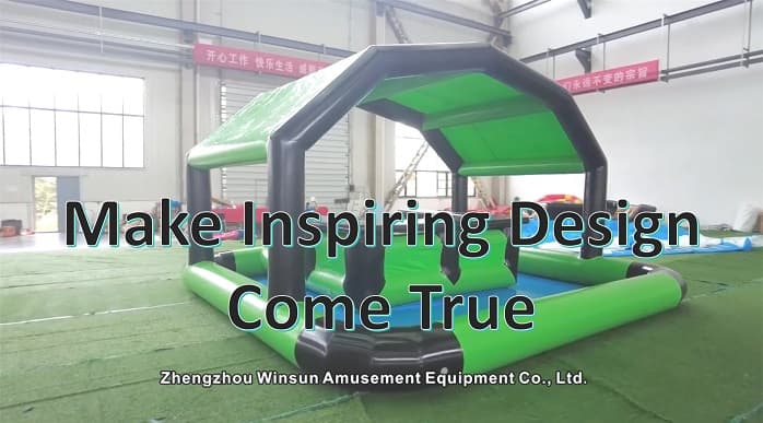 Make Inspiring Design Come True-Inflatable Pool Bars!