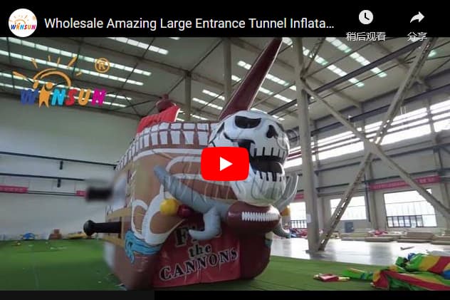 Custom Inflatable Tunnels for events