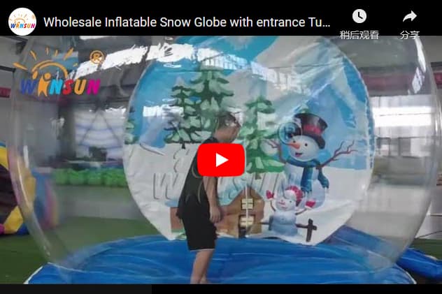 Inflatable Christmas Globe