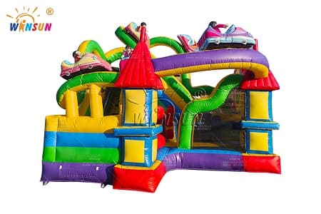 WSC-624 Inflatable Combo Roller Coaster for sale