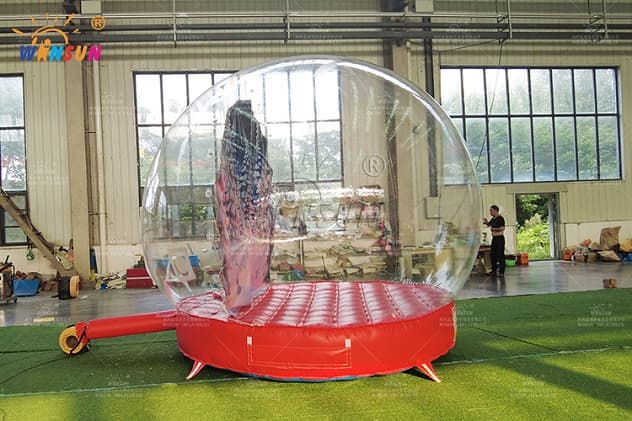 Wholesale inflatable snow globes bounce