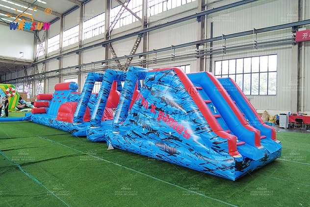 16m PVC Vinyl Water Park Course for Kids and Adults