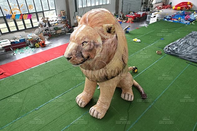 3D Designed Giant Inflatable Lion for Advertising