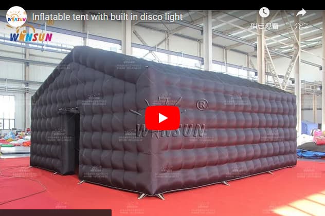 Bulk order inflatable disco tents for commercial use