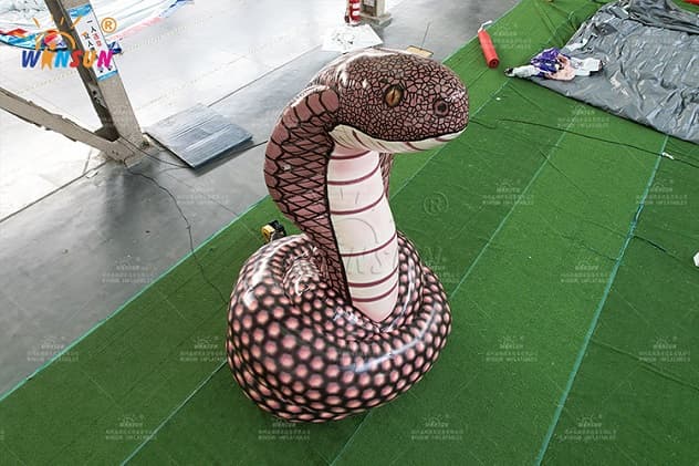 Continuous Inflation Giant Cobra for Festivals and Parades