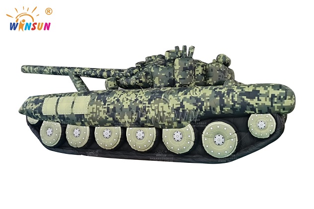 31-Foot Long Inflatable T-90A Tank with Realistic Design